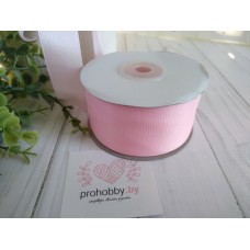 Лента репсовая 40 мм, цвет нежно-розовый №04